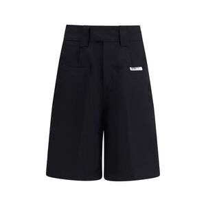 Gcds Men Shorts With Black Logo Piping